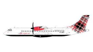 GJLOG2308 GEMINI JETS Loganair / ローガンエアー red livery ATR 72-600 G-LMTE 1:400 予約
