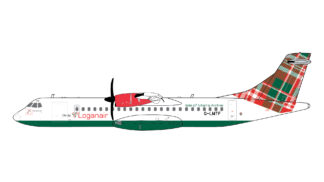 GJLOG2309 GEMINI JETS Loganair / ローガンエアー green livery ATR 72-600 G-LMTF 1:400 予約