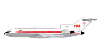 GJTWA2353 GEMINI JETS TWA Trans World Airlines / トランス・ワールド航空 twin globes polished B727-100 N851TW 1:400 予約