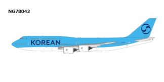 NG78042 NG MODELS Korean Air / 大韓航空 2025's livery B747-8 HL7638 1:400 予約