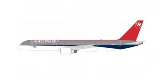 B752NW0525 B-MODELS Northwest Airlines / ノースウエスト航空 B757-200 N528US 1:200 スタンド付 予約