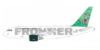 318F91025 IN Flight200 Frontier Airlines / フロンティア航空 A318-100 N803FR スタンド付き 1:200 予約