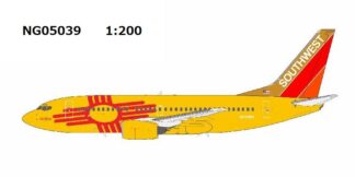 NG05039 NG MODELS Southwest Airlines / サウスウエスト航空 New Mexico One B737-700 N781WN 1:200 予約