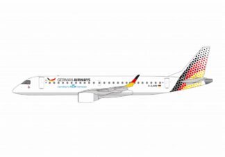 614870 Herpa SNAPFIT German Airways / ジャーマン・エアウェイズ/ドイツ航空 E190 D-AJHW 2025年新塗装 1:100 予約