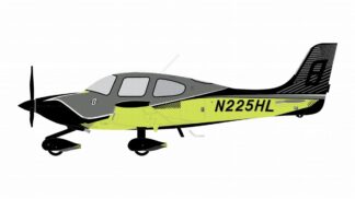 GGCIR022  Gemini General aviation Private / プライベートジェット Cirrus Aircraft SR22T G6  N225HL 1:72 予約