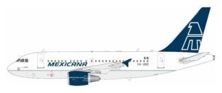 318MX1225 IN Flight200 MEXICANA / メキシカーナ航空 メヒカーナ A318-100 XA-UBZ スタンド付き 1:200 予約