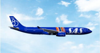 12096 Phoenix SAS Scandinavian Airlines / スカンジナビア航空 Celebrating 80 years A330-300 LN-RKR 1:400 予約