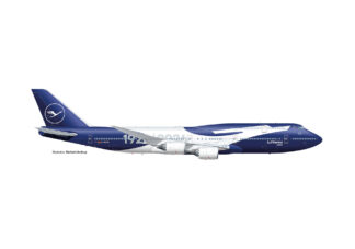 539500 Herpa Lufthansa / ルフトハンザドイツ航空 B747-8 D-ABYN "100 Jahre" "Niedersachsen" 1:500 予約