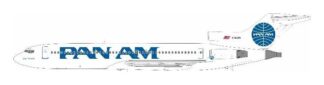 722PA0526 IN Flight200 Pan American Airways / パンアメリカン航空/パンナム B727-200 N364PA スタンド付き 1:200 予約