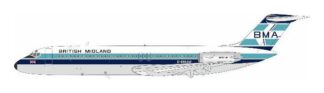 930BD0626 IN Flight200 BRITISH MIDLAND/BMI / ブリティッシュ・ミッドランド航空 DC-9-32 G-BMAM スタンド付き 1:200 予約