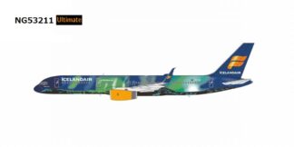 NG53211 NG MODELS ULTIMATE Icelandair / アイスランド航空 Aurora (Northern Lights); Luxurious Packaging B757-200/w TF-FIU 1:400 予約