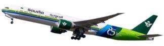 WB4078 Aviation400 SAUDIA/Saudi Arabian Airlines / サウジアラビア航空/サウディア 80 Years B777-3FGER HZ-AK36 1:400 予約