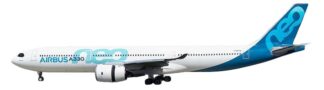 AV4421 Aviation400(AV400) Airbus house color / エアバスハウスカラー A330-900 F-WTTN 1:400 予約