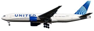 AV4445 Aviation400(AV400) United Airlines / ユナイテッド航空 B777-200ER N799UA 1:400 予約