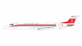 G2JSX1505 GEMINI 200 JSX Air (JetSuiteX) / ジェットスウィートX E145R N960JX "Fly JSX Air" retro livery スタンド付 1:200 予約
