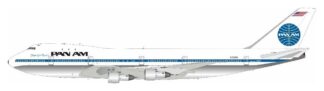 741PA0626P IN Flight200 Pan American Airways / パンアメリカン航空/パンナム B747-100 N656PA スタンド付き 1:200 予約